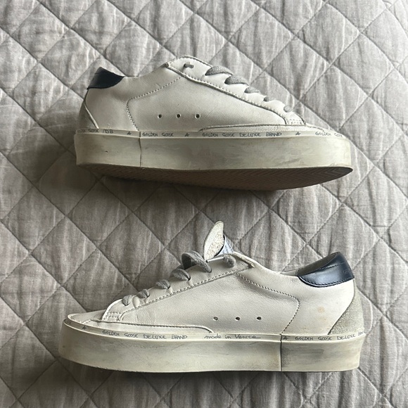 Golden Goose Hi Star Navy Swarovski Crystal Star - Picture 4 of 6